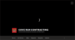 Desktop Screenshot of coveruncontracting.com